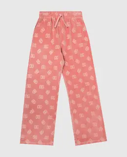 Dolce&Gabbana: Розовые брюки  DG