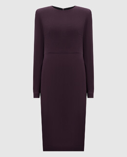 Victoria Beckham: Фиолетовое платье 
