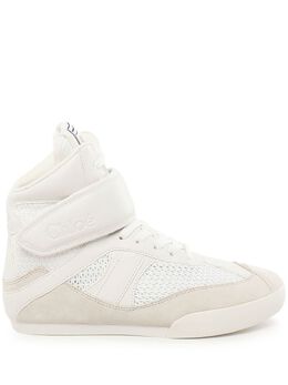 Chloé: Белые кроссовки 