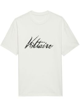 Zadig&Voltaire: Белая футболка 