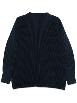 Homme Plissé Issey Miyake: Голубая футболка 