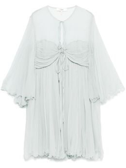 Chloé: Плиссированное платье 