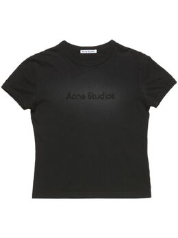 Acne Studios: Чёрная футболка 