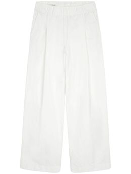DRIES VAN NOTEN: Белые брюки 