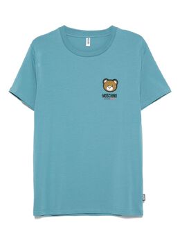 Moschino: Голубая футболка  Teddy Bear