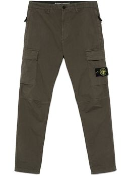 Stone Island: Зелёные брюки  Compass