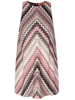 Missoni: Платье а-силуэта 