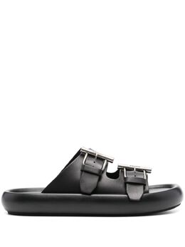 Alexander McQueen: Чёрные сандалии 