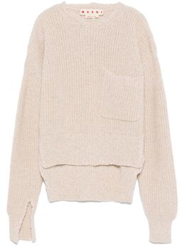 Marni: Светлый свитер 