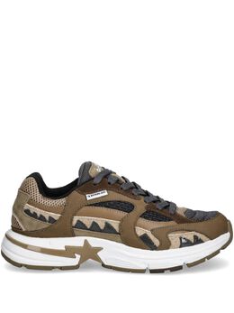 A BATHING APE®: Коричневые кроссовки 
