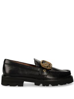 Kurt Geiger London: Чёрные лоферы 