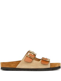 ISABEL MARANT: Бежевые сандалии 
