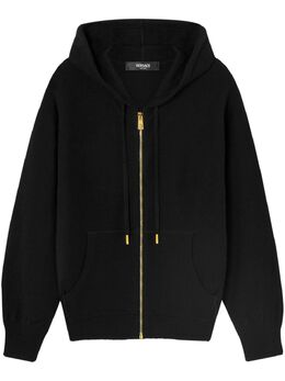 Versace: Чёрная толстовка  Medusa