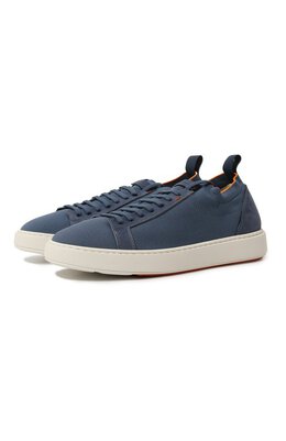 Santoni: Светлые кеды  Cleanic
