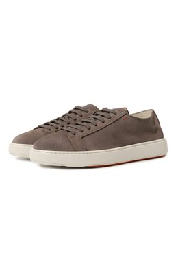 Santoni: Серые кеды  Cleanic