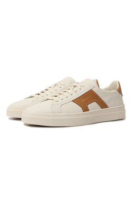 Santoni: Белые кеды 
