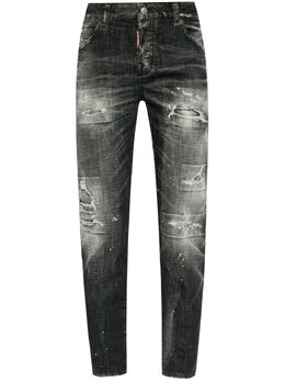 DSQUARED2: Рваные джинсы 
