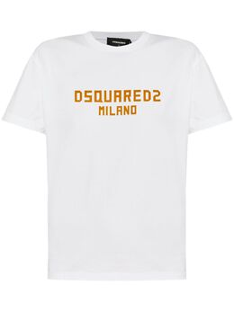 DSQUARED2: Белая футболка 