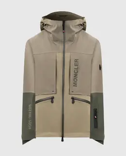 Moncler Grenoble: Зелёная куртка 