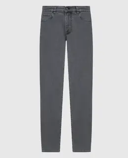Canali: Серые джинсы 