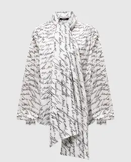 Balmain: Білі блузки 