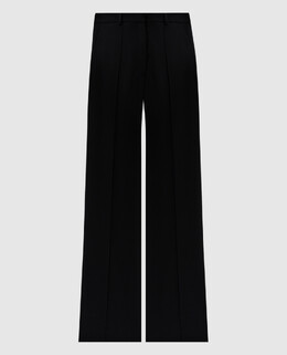 Balmain: Чорні брюки 