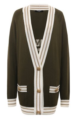 Balmain: Кардиган из шерсти 