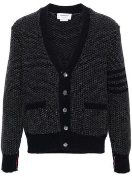 Thom Browne: Трикотажный кардиган  4-Bar