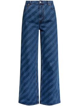 Marni: Джинсы в полоску 