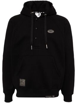 AAPE BY *A BATHING APE®: Чёрная толстовка 