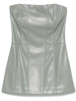 Patrizia Pepe: Кожаный корсет 