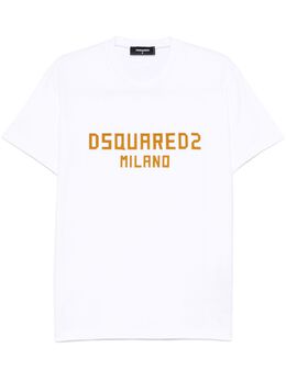 DSQUARED2: Белая футболка 