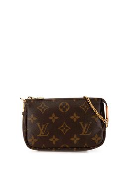 Louis Vuitton Pre-Owned: Коричневая сумка 