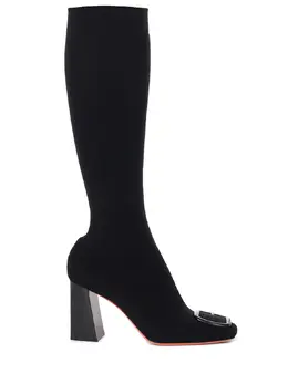 SANTONI: Чёрные сапоги 