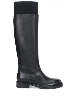 SANTONI: Чёрные сапоги 