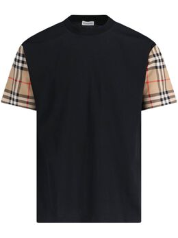 Burberry: Винтажная футболка  Vintage Check