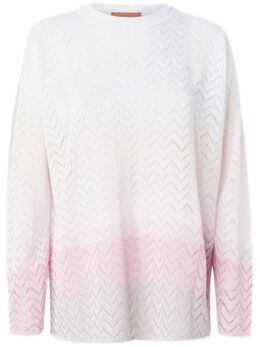Missoni: Белый свитер 