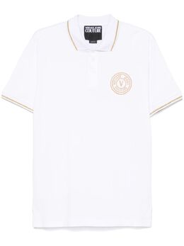Versace Jeans Couture: Белое поло 