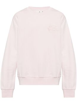 ETRO: Розовый свитшот  Pegaso