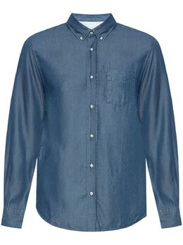 Officine Generale: Голубая рубашка 
