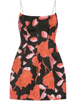 Blumarine: Атласное платье 