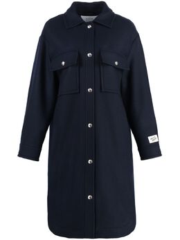 Maison Kitsuné: Пальто из шерсти 