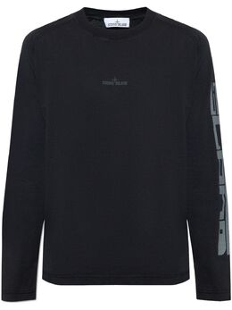 Stone Island: Футболка с принтом 