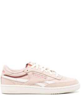 Reebok: Розовые кроссовки  Club C Revenge