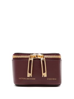 Victoria Beckham: Бордовый клатч 
