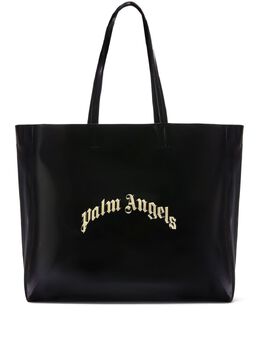 Palm Angels: Сумка-шоппер с принтом 
