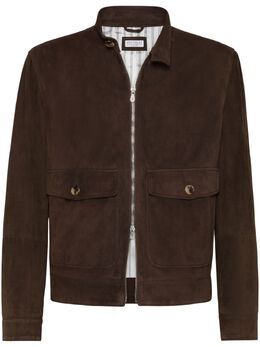 Brunello Cucinelli: Замшевая куртка 