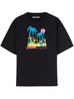 Palm Angels: Чёрная футболка 