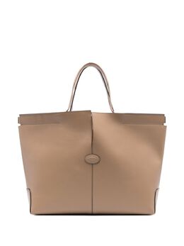 Tod's: Чёрная сумка-шоппер 
