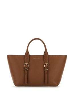 Michael Michael Kors: Коричневая сумка-шоппер 